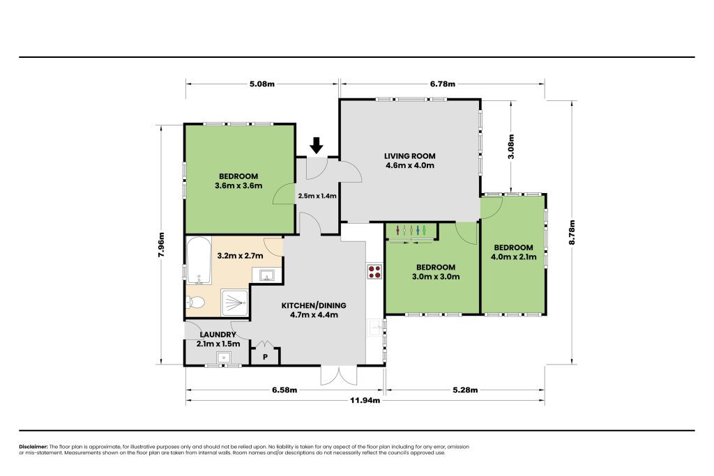 UH 152 Floor plan