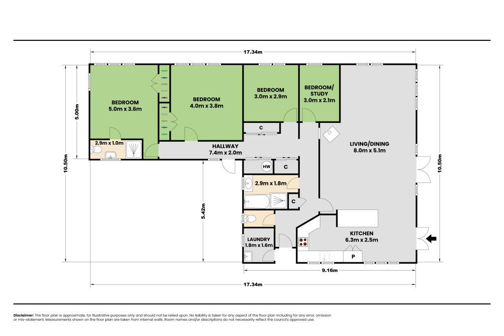 UH156 Floor Map