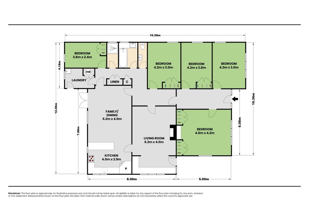 UH166 Floor Plan