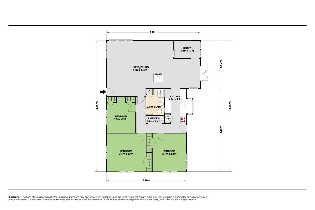 UH176 Floor Plan