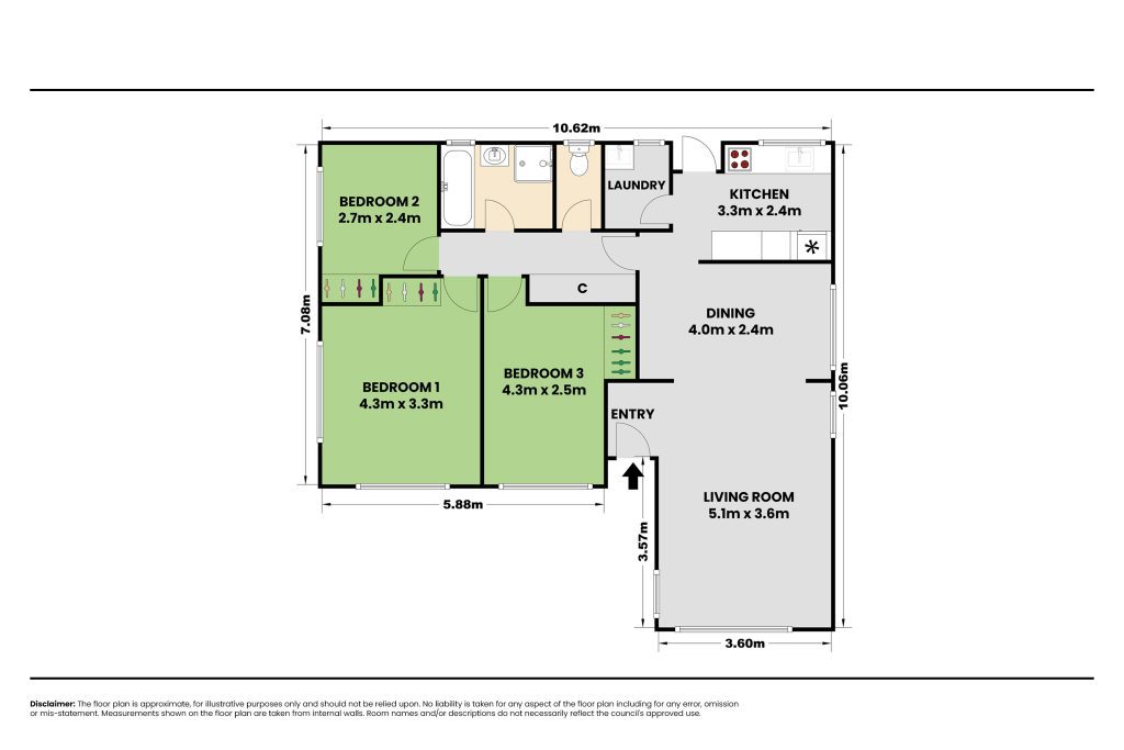 floor plan of a house